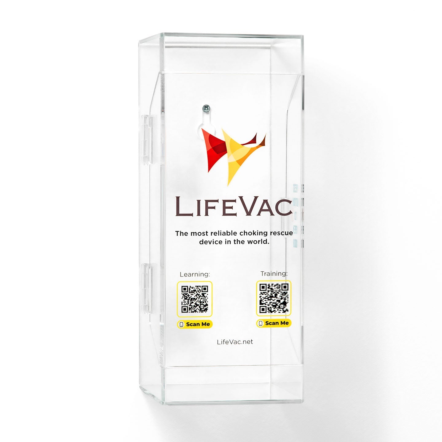 Clear Wall Mounted Case