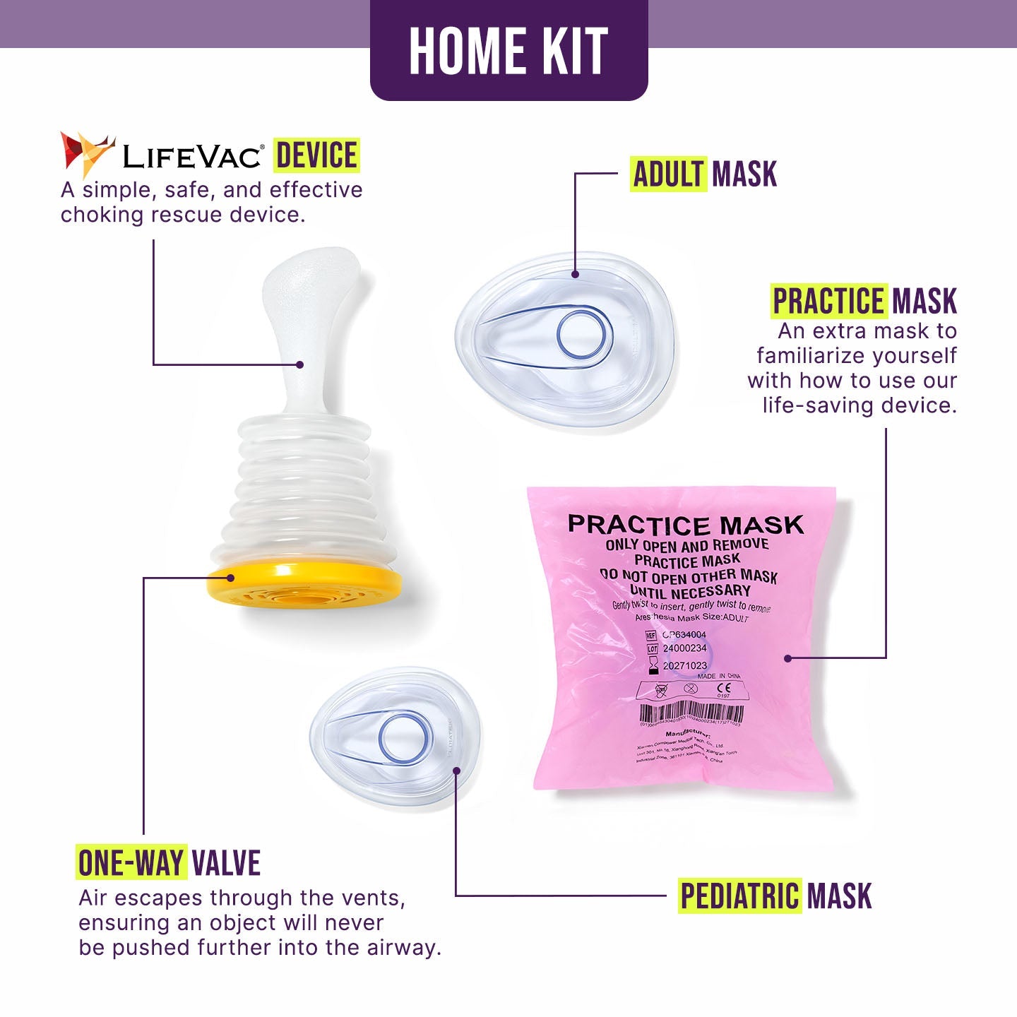 LifeVac Home Kit Bundle