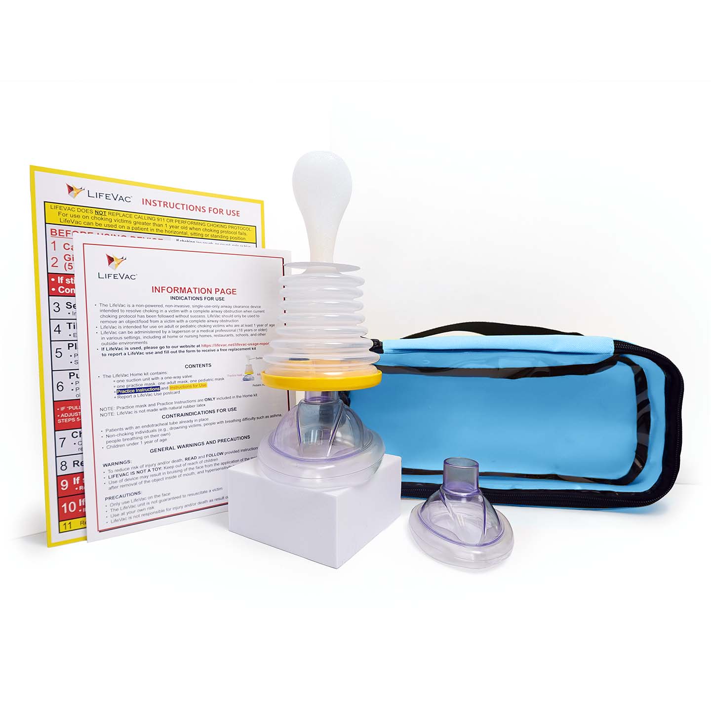 LifeVac Blue Travel